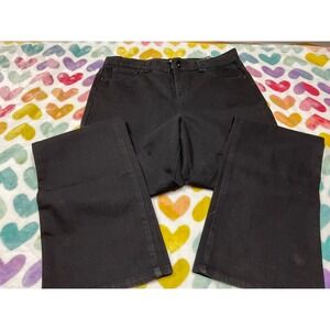Style & Co‎ Tummy Control Black Bootcut Pants Comfort Stretch Women's